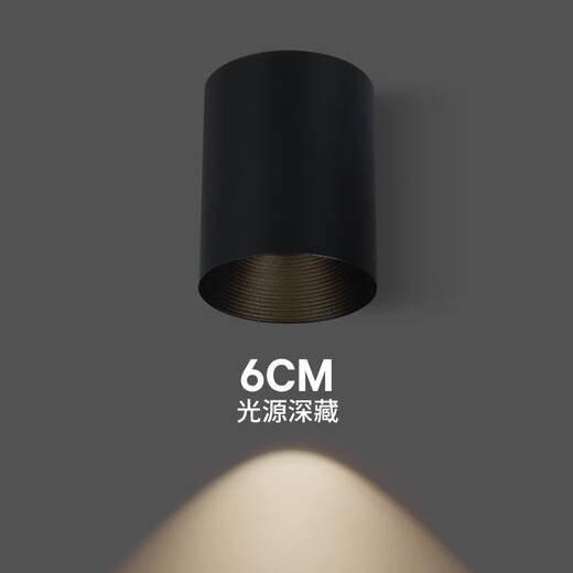 AIDO HUIMING Installé Downlight Spotlight LED PLADE LED sans trous pour le couloir d'entrée monté sur le plafond rond Maison Coulet Entrance 6223 NOUVELLE