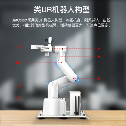 亚博智能（YahBoom）jetson nano机械手臂协作ROS机械臂机器人AI视觉识别非树莓派myCobot280 含ORIN NANO SUPER 8GB主控