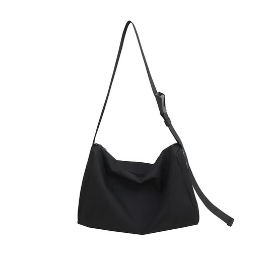 Xingxi crossbody bag, men's bag, trendy brand student bag, shoulder bag, shoulder bag, women's sports and leisure fitness bag, backpack, black large size