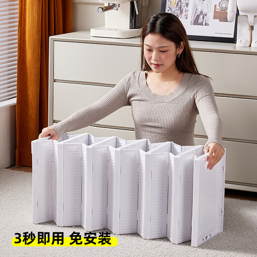 Anya shoe box installation-free shoe cabinet shoe rack door foldable storage household dust-proof plastic cabinet installation-free - white single row 6 pieces Anya shoe box installation-free shoe cabinet shoe rack door foldable storage household dust-proof plastic cabinet installation-free - white single row 6 pieces