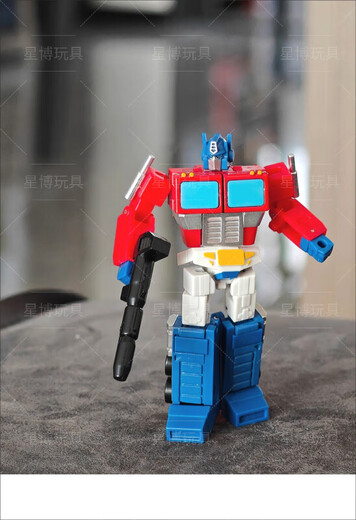 硕霸【京品】银河Galaxy_toys mini01王擎天柱口袋金刚袖珍级合金变形 右 小比例