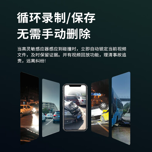 Seer 2025 new electronic dog driving recorder all-in-one radar flow speed measurement free installation high-definition night vision