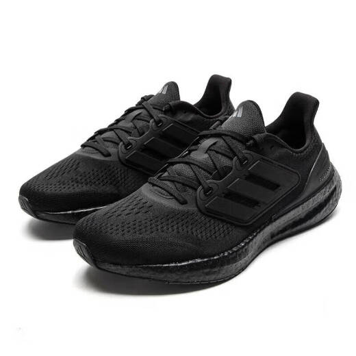 
Adidas men's shoes 2025 summer new PUREBOOST 25 sports shoes cushioning running shoes low top casual shoes IF4840 black 36