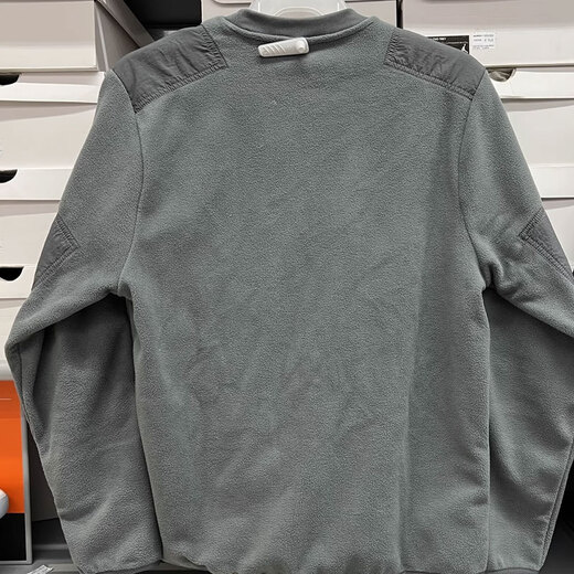 Nike Sweatshirt Jacket Herren neuer Winterfleece Sportswear warmes lässiges runde Nackenpullover Top DD4855-068/GRAY/INNER FLEECE XL/Vorgeschlagen 150-180jin [Jin entspricht 0,5 kg]
