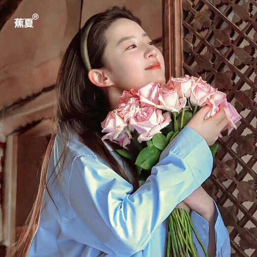 Jiaoxia high skull headband for women 2024 new internet celebrity gift wide-brimmed green high-end versatile hairpin headband hair accessory black braid to show high skull height and small face