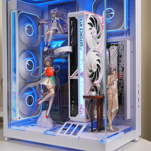 Carte graphique colorée iGame RTX 5070 TI 12G 16G DLSS4 GDDR7 Vulcan White Carte graphique de bureau pour ordinateur de jeu RTX 5070 12G U W OC, blanc, support principalement recommandé, garantie authentique 4K, nouveau numéro