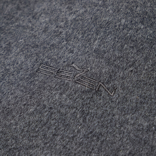 Qipai high-end series down jacket men's spring and summer new style detachable liner one-piece, two-wear lapel jacket 0310 dark gray L (175)