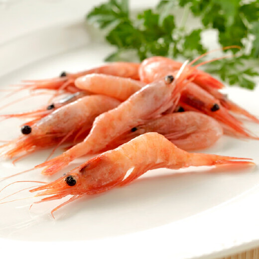 Jingdong Supermarket Arctic Sweet Shrimp Sashimi 454g/box 40-58 pieces directly sourced from overseas MSC certified Japanese ready-to-eat self-operated