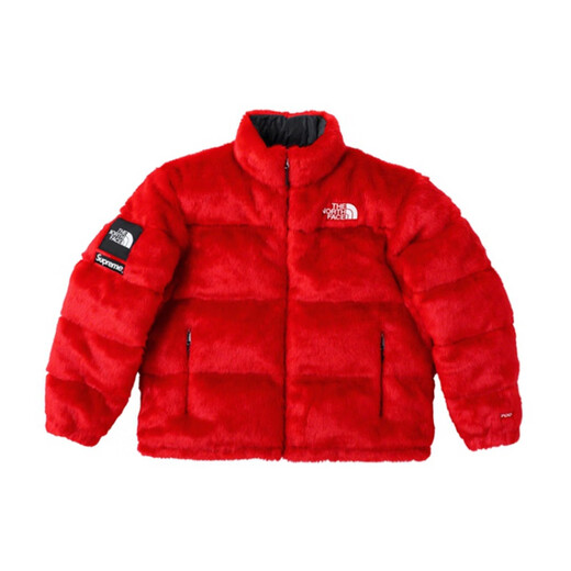 The North Face (The North Face) совместная модель, однотонная боковая этикетка содержит куртку из искусственной кожи, мужскую, черного цвета S