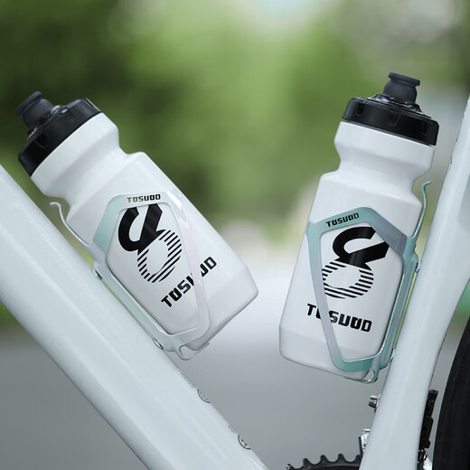 Captain Tas bicycle water bottle cage gradient color mountain road bike universal aluminum alloy water cup holder lightweight cycling bracket
