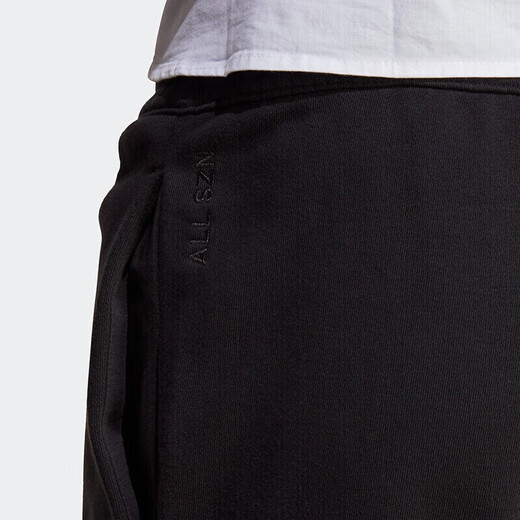 
Adidas shorts men's pants spring and summer new style of cropped pants running fitness pants training comfortable breathable casual pants sweatpants IC9756/black L