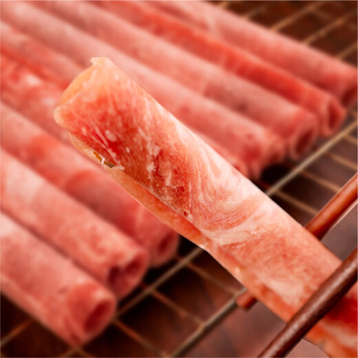 Oriental Harbor Imported Original Cut Beef Rolls Net Weight 2Jin Jin is equal to 0.5kg Beef Grain-fed Fatty Beef Rolls Hot Pot Ingredients BBQ Meat Ingredients 1kg