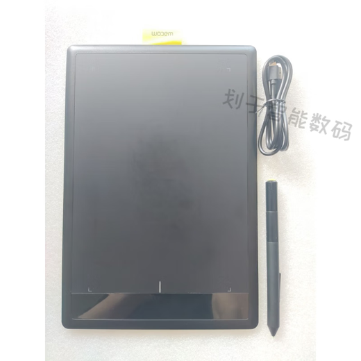 WACOM二手95新 ctl671数位板手绘板osu全套:板+笔+数据线+5笔芯 单笔