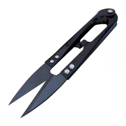 Ciseaux à fil Lida, ciseaux à fil, ciseaux en forme de ressort, ciseaux de tailleur en acier inoxydable, ciseaux à point de croix, paquet de douze de la ligne Lida