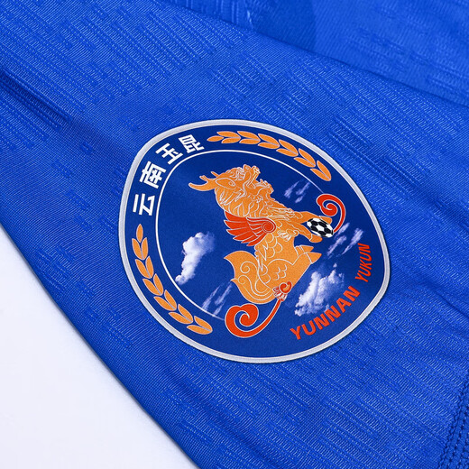 卡尔美（KELME）【新品】足球服 24年中甲俱乐部云南玉昆比赛服球员版球衣 彩蓝-球员版 S