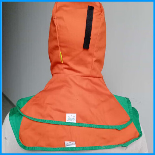 Wits Fire Fox 23-6680 Summer Fire ignifuge Flamme d'emploi du châle de châle Hood Anti-scalding Protection du soudeur et de la tête de graisse Couvre un style d'été de style noix de coco 23-3519