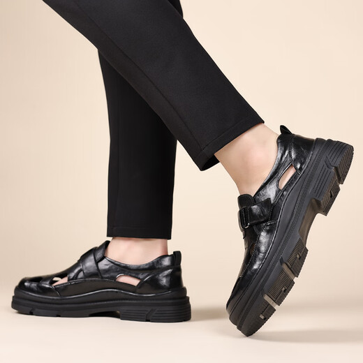 Cartelo Hole Schuhe Herren Lederschuhe Sommer atmungsaktiv weich