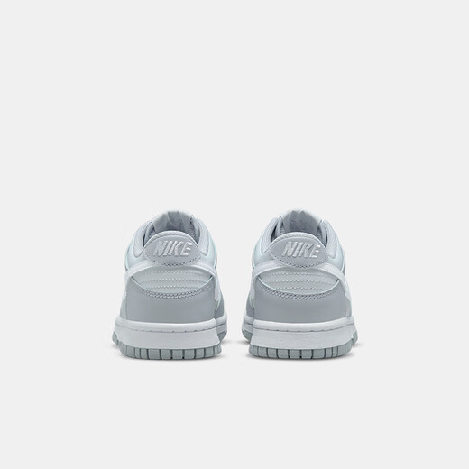 NIKE Nike men and women's low top casual board shoes DUNK lightweight cushioning sports white shoes fashionable skateboard shoes big children's shoes DH9765-001 size 40 suitable for foot length 25cm