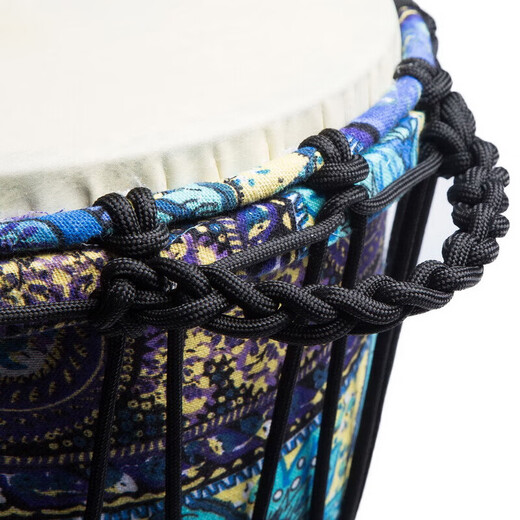 Acacia Bird African Drum Compone Inmitation de cuero Drum a mano liviano Instrumento de percusión de 10 pulgadas