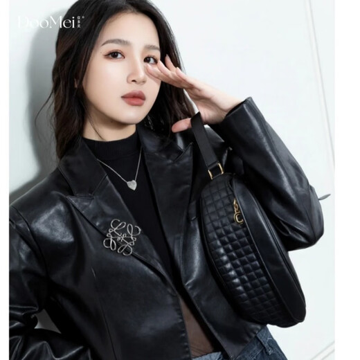 QUAMER Luojia brooch geometric hollow high-end women's design niche luxury temperament corsage gold