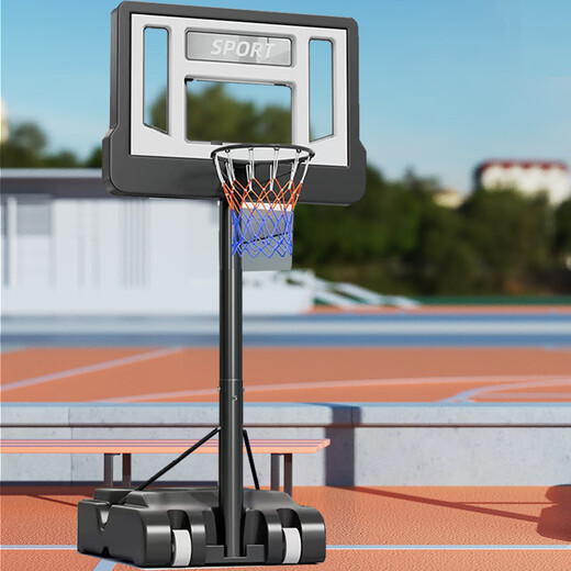 Führender Tiger (Lingpaohu) Kinderbasketball-Rahmen im Freien im Freien Basketball Rahmen im Innen- und Outdoor-Mobilfunkleuter tragbarer Home Basketball-Schuss-Rack Kindermodell 3-8 Jahre (1,5-2,1 Meter)