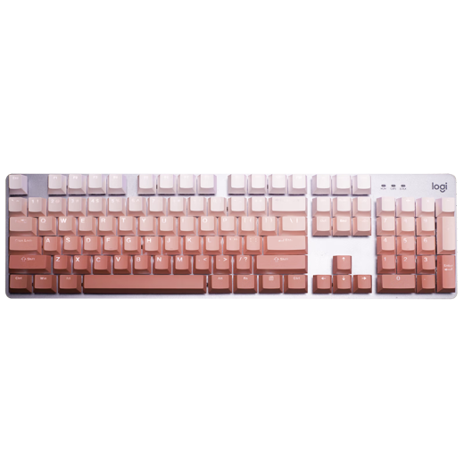 
Logitech K845 mechanical keyboard wired gaming e-sports computer office full size luminous 104 keys mouse keyboard set black myth Wukong K845 (crystal red)-blue axis