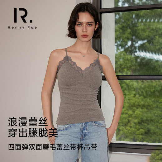 Henny Rue Suspender Damen-Spitzengürtel-Brustkissen Frauenweste doppelseitige pelzige Herbst und Winter warm warm schlanker Pass.