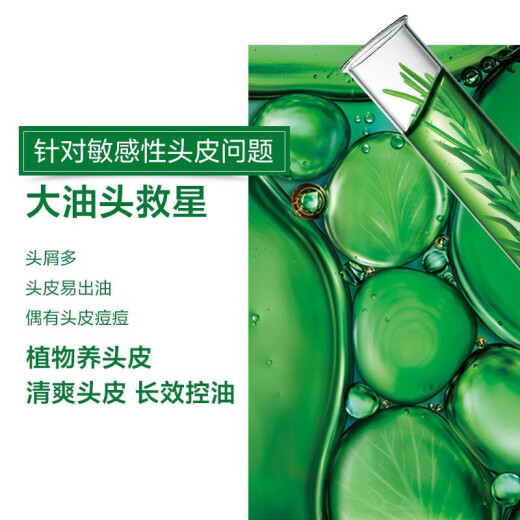 欧莱雅   L'OREAL洗发水茶树植萃去屑洗发露套装无硅油清爽控油舒缓头皮保湿留香 茶树去屑净油洗发露 500ml