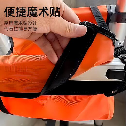Niuxiang Tool Bag Electrician Repair Storage Bag Large Capacity Tool Bag Weak Current Carpentry Portable Oxford Cloth Bag Thickened Herringbone Ladder Storage Bag OP Bag