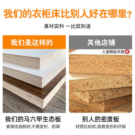 初绘床实木床现代简约卧室床柜一体榻榻米床大小户型多功能储物衣柜床 【奶油灰】榻榻米床+侧柜 1350mm*2000mm
