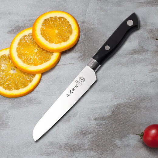 十八子作十八子作 不锈钢水果刀瓜果刀防滑柄大号家用厨房削皮刀去皮刀