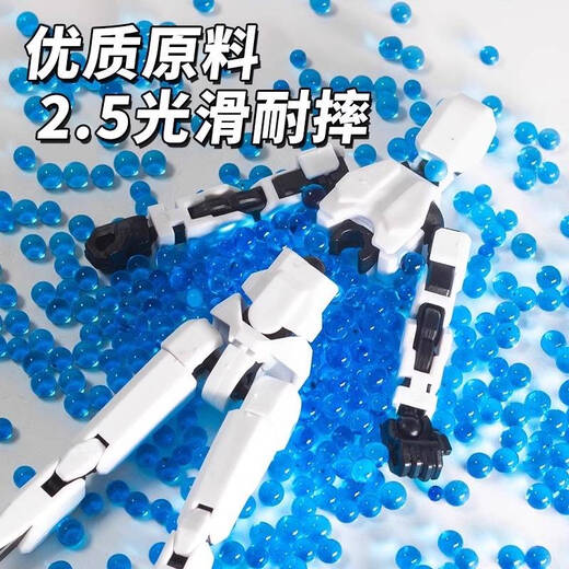 Lezhe multi-joint movable 3D printing building blocks 6-12 years old small doll assembly model hand figure decompression toy gift