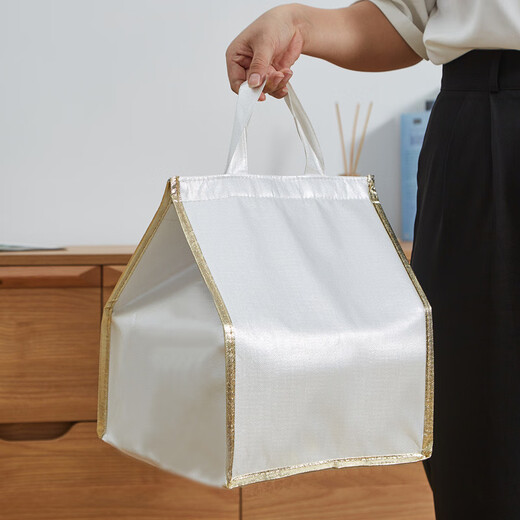 Large quality portable portable insulation bag Takeaway insulation bag thickened multi-purpose lunch box bag 2 packs