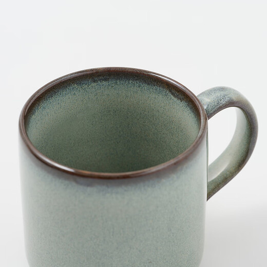 MUJI Kiln Glaze Mug Water Cup Coffee Cup Household Gray