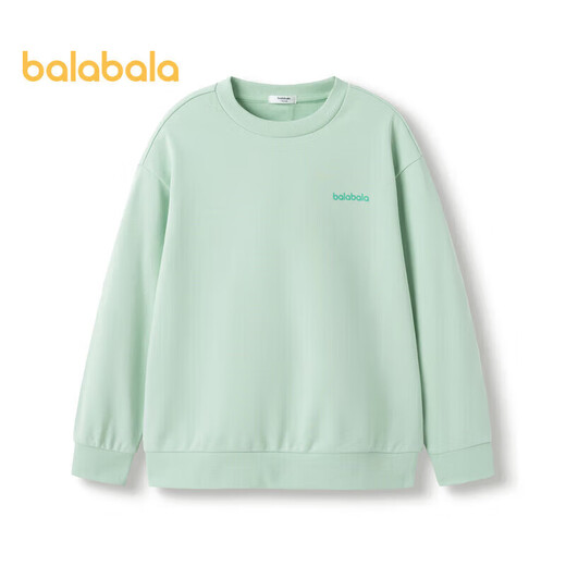 Balabala Sweatshirts para niños, ropa de primavera infantil de mediana a grande 2024 ropa de agua redonda de cuello redondo de ropa para padres e hijos tendencia de ropa 208124121206