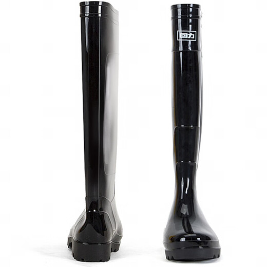 Huili Rain Boots Мужская обувь супер высокая трубка водонепроницаемая обувь на открытом воздухе.