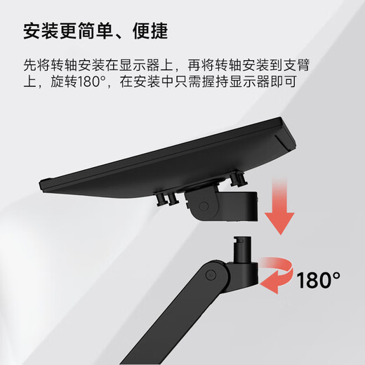 爱格升ergotron爱格升全新升级LX PRO叠加式双屏双臂显示器支架桌面电脑升降机械臂 45-690 亮白|叠加双臂|承重1.8-10kg|桌夹式