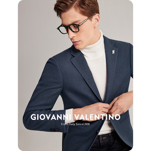 
GIOVANNI VALENTINO wool casual blazer men's anti-wrinkle suit men's suit