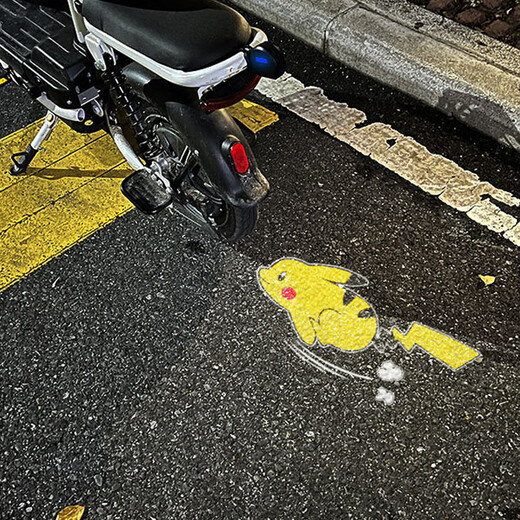 40.000 Kilometer Kinder Fahrrad Fahrrad Elektrische Projektion Licht dynamische Atmosphäre Licht Nachtfahr Motorrad Skateboard Balance Bike Cartoon Warnleuchte