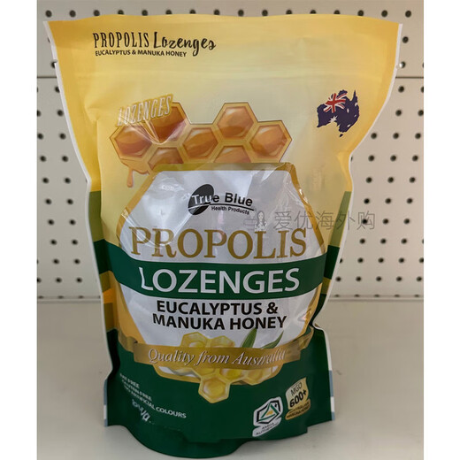 TRUE BLUE Australia direct mail True Blue Manuka Bee Propolis Throat Candy Eucalyptus Cooling Mint UMF10+ Hard Candy 800g*1 bag Shipped from Australia and will arrive in about 30 days