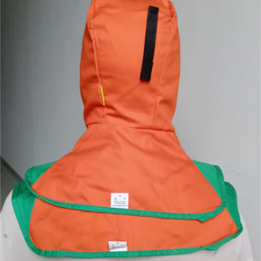 Ou Manruoli Kopfabdeckung 23-6680 Flammschutzmittel Schweißer-Kapuze Schutz plus fett feuerfest und Anti-Scenen-Fox-Sommer-Cover 23-3519 Kokosnussstil Sommerstil