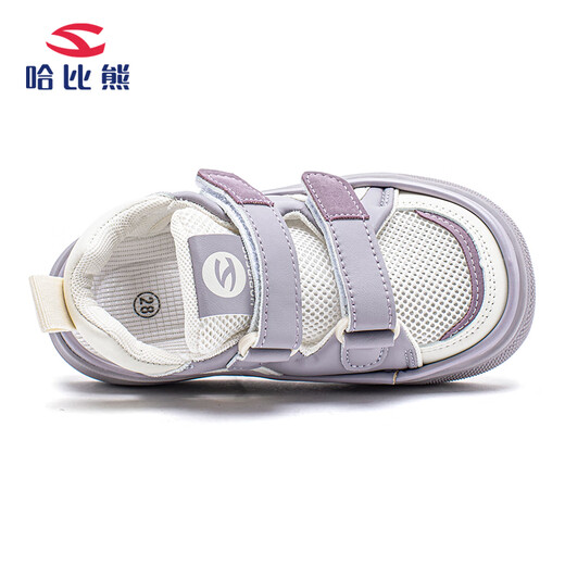 Habi Bear Girls Slippers, летняя полая детская спортивная обувь дышащие мальчики спортивные сандалии.