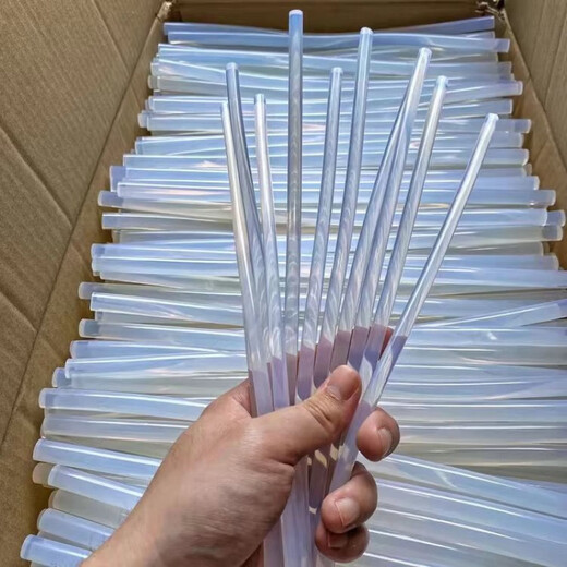 Meikejie high viscosity hot melt glue stick glue strip 7mm11mm self-adhesive hot melt glue transparent handmade diy solid glue special sticky 3 pieces 7*150mm standard glue strip super high viscosity