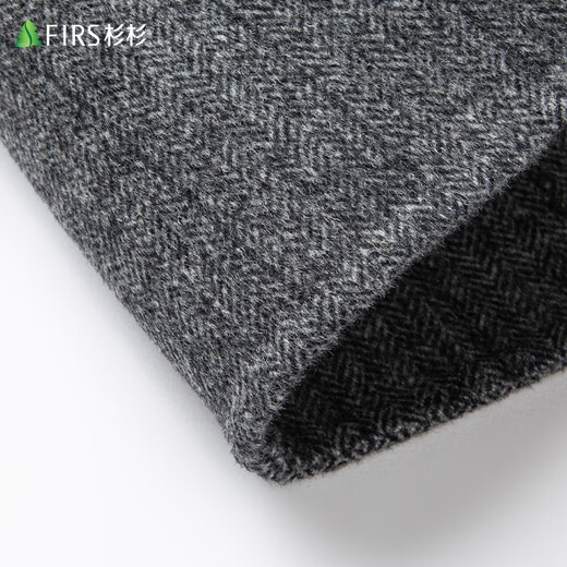 杉杉羊毛双面毛呢西服男士外套秋冬季商务休闲工装单西装短款上衣男装