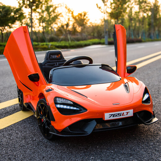Levipe McLaren authorized children's electric car four-wheel car baby gift sports car men and women remote control toy car can be seated