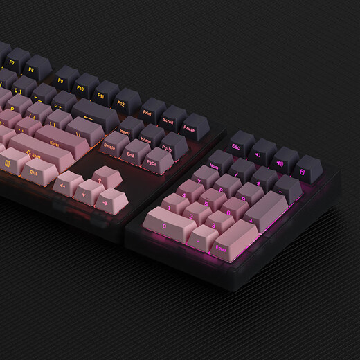 腹灵MK870Pro&MK-Pad 108键黑莓侧刻机械键盘三模黑曜石蓝牙有线无线蓝牙客制化电脑游戏办公 三模黑曜石（含MK-Pad）-黑莓侧刻 TTC快银轴V2