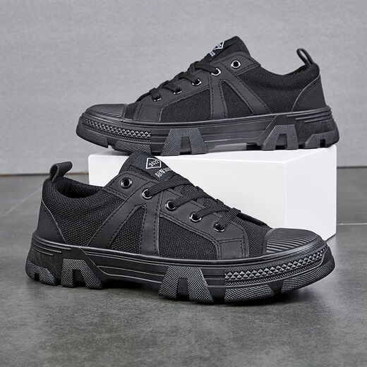 Specht Wanderschuhe Arbeitsschutzschuhe Internationale Armee 3522 Dicke Sohle wasserdichte und rutschfeste Baustelle Arbeitsschuhe Kee-resistente und schmutzige flache Labour Green 42 260 mm