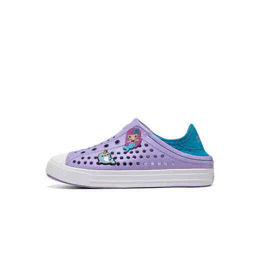 SkechersSkechers斯凯奇童鞋一脚蹬包头凉鞋春夏季女中童洞洞鞋308310L