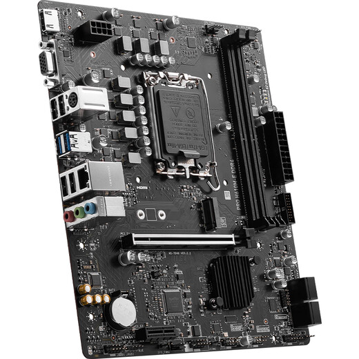 微星（MSI）B760M 搭 英特尔 12代I5 CPU主板套装 PRO H610M-E DDR4 I5 12400F(升级12490F)