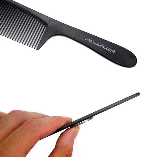 Tanizaki Professioneller Haarschnitt Kamm Apfelkamm Herrenhaarmethode Kamm Haar empfohlene Friseursalon Familie Universal Haarschnitt Kamm #Carbon Stahl Apfelkamm (Empfohlen von Barber)